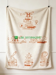 Hermes Throw Blankets